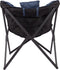 Bo-Camp Brandon - Relaxstoel - Aluminium frame - Gepolsterd Cationic - Blauw