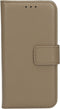 Mobiparts - Leather 2 in 1 Wallet Case - Samsung Galaxy S24 - Uitneembare backcover - Taupe