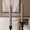 Rivièra Maison Rib Dinner Candle lila 2 pcs set van 4