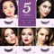 Magnetische Valse Wimpers Set - Inclusief Premium Eyeliner & Applicator - Herbruikbaar, Natuurlijke Look - Perfect Cadeau Vrouwen