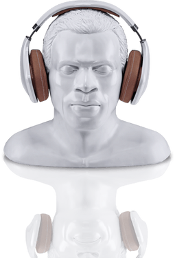 Oehlbach XXL Headphone Stand In Silence - Overige AV-accessoires - Wit