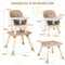 Coast Kinderstoel - 6-in-1 - Verstelbaar - Lichtgrijs - 58x58x98cm