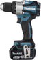Makita DHP489RTJ - Klopboor-/schroefmachine - 18V 5,0 Ah accu (2 st) - Snellader in Mbox