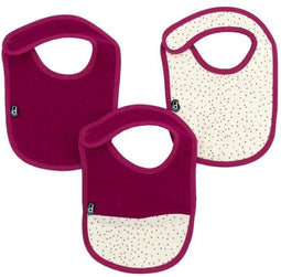 DOMIVA - Slabbetjes - Set van 3 - Katoenen gaas en badstof - Grenadine (3 stuks)