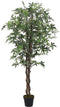 vidaXL - Kunstplant - esdoornboom - 224 - bladeren - 80 - cm - groen