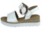 Gabor 62.706.50 - Dames Sandalen - Verstelbare band met siergesp - Wit - Maat 38.5