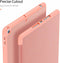 Dux Ducis Domo - Book Case voor iPad 10.2 Inch (2019/2020/2021) - Stylus pen houder - Roze