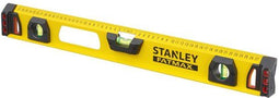 STANLEY FatMax I-Beam Waterpas 60cm - 3 libellen - Aluminium - Geel - 1-43-553