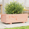 vidaXL - Plantenbak - 70x40x26,5 - cm - massief - douglashout