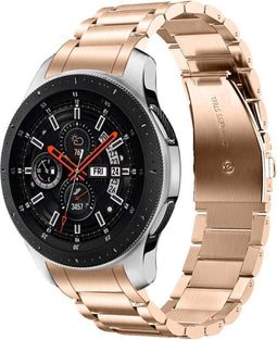 imoshion Bandje met Horlogeband inkorter - Geschikt voor Samsung Gear S3 Frontier, Samsung Gear S3 Classic, Samsung Galaxy Watch (46mm) - imoshion Stalen bandje - Roze