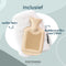 CosyPanda Silky Soft Kruik met Hoes - 37x21cm - Duurzame Warmwaterkruik - 2L - Wit