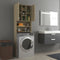 vidaXL - Wasmachinekast - 64x25,5x190 - cm - sonoma - eikenkleurig