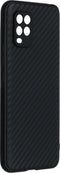 Hoesje Siliconen Geschikt voor Xiaomi Mi 10 Lite - Carbon Softcase Backcover - Zwart