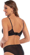 MAGIC Bodyfashion Recycled Mesh Bra - Bralette zonder pads en beugel - V-hals - Zwart