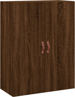 vidaXL - Wandkast - 69,5x34x90 - cm - bruin - eikenkleur