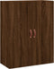 vidaXL - Wandkast - 69,5x34x90 - cm - bruin - eikenkleur