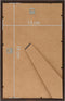 vidaXL - Fotolijsten - 3 - st - voor - tafel - 13x18 - cm - MDF - zwart