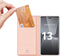 Dux Ducis - Geschikt voor Xiaomi 13 Lite - Slim bookcase hoesje - Rose Goud
