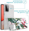 iMoshion Hoesje Geschikt voor Samsung Galaxy A72 Hoesje Siliconen - iMoshion Design hoesje - Groen / Roze / Tropical Jungle