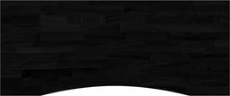 vidaXL - Bureaublad - rechthoekig - 120x60x2,5 - cm - eikenhout - donkerbruin