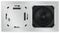 TechniSat DIGITRADIO UP1 - DAB+/FM Inbouwradio - Bluetooth - Wit