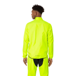 Vaude Drop III - Regenjack heren - Waterdicht en ademend - Neon geel S
