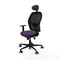 Bureaustoel met hoofdsteun Piqueras y Crespo 1D036G1 Paars