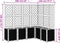 vidaXL - Plantenbak - met - latwerk - 160x120x140 - cm - polypropeen - bruin