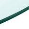 vidaXL - Tafelblad - van - gehard - glas - 800 - mm - rond