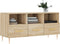 vidaXL - Tv-meubel - 102x36x50 - cm - bewerkt - hout - sonoma - eikenkleurig