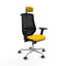 Bureaustoel Piqueras y Crespo D086G2H Geel