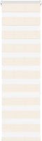 vidaXL - Zebra - Blind - 50x150 - cm - stofbreedte - 55,9 - cm - polyester - marmerbeige