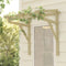 vidaXL - Deurluifel - 150x100x100 - cm - massief - grenenhout