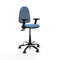 Piqueras y Crespo B2D01RN - Bureaustoel - Hoogteverstelbaar met armleuning - Hemelsblauw