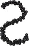 vidaXL - Kerstslinger - ballen - 175 - cm - polystyreen - zwart