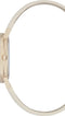 Pierre Cardin Belleville PC Monogram CBV.1500 Horloge - Leer - Crème - Ø 31 mm