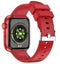 Forever IGo Horloge 3 - Smartwatch - Bluetooth 5.3 spraakassistent IP67 - Rood