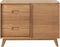 Dressoir Eikenhout Naturel - 108cm - 4 Laden - 1-Deurs - Kast Rho - Giga Living