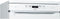 WHIRLPOOL WFC3C34P - Vrijstaande vaatwasser 60cm - Powerclean Pro 14 couverts 44 dB(A)