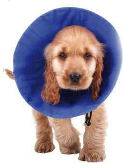 Elizabethan Dog Collar KVP EZ Soft Blue (30-50 cm)