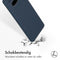 Accezz Liquid Silicone Backcover - Google Pixel 7 - Schokabsorberend - Donkerblauw