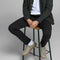 JACK & JONES JJIMARCO JJCONNOR AKM 769 - Heren Jeans - Zwart - Maat 34