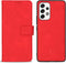iMoshion Hoesje Geschikt voor Samsung Galaxy A53 Hoesje Met Pasjeshouder - iMoshion Uitneembare 2-in-1 Luxe Bookcase - Rood
