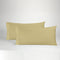 Kussensloop Alexandra House Living Lichtbruin 45 x 80 cm (2 Stuks)