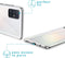 iMoshion Hoesje Geschikt voor Samsung Galaxy A51 Hoesje Siliconen - iMoshion Design hoesje - Wit / Transparant / Dandelion