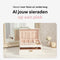 Vimora Sieradendoos - Luxe opbergdoos met 2 lagen - Faux leer - Beige