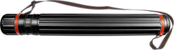 Kangaro tekenkoker - rond 12.5 cm - uitschuifbaar van 77 tot 132 cm - zwart - K-830202