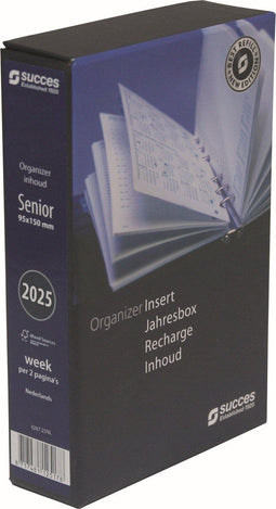 Succes Organizing Systems | Inhoud | Losbladig | Senior | 7 dagen-2 pagina's | Nederlandstalig | 2025 |