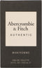 Abercrombie & Fitch Authentic Man Eau de Toilette 100ml