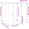 vidaXL - Wasmachinekast - 71x71,5x91,5 - cm - sonoma - eikenkleurig